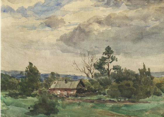 Андрияка Сергей Николаевич. Летний пейзаж 